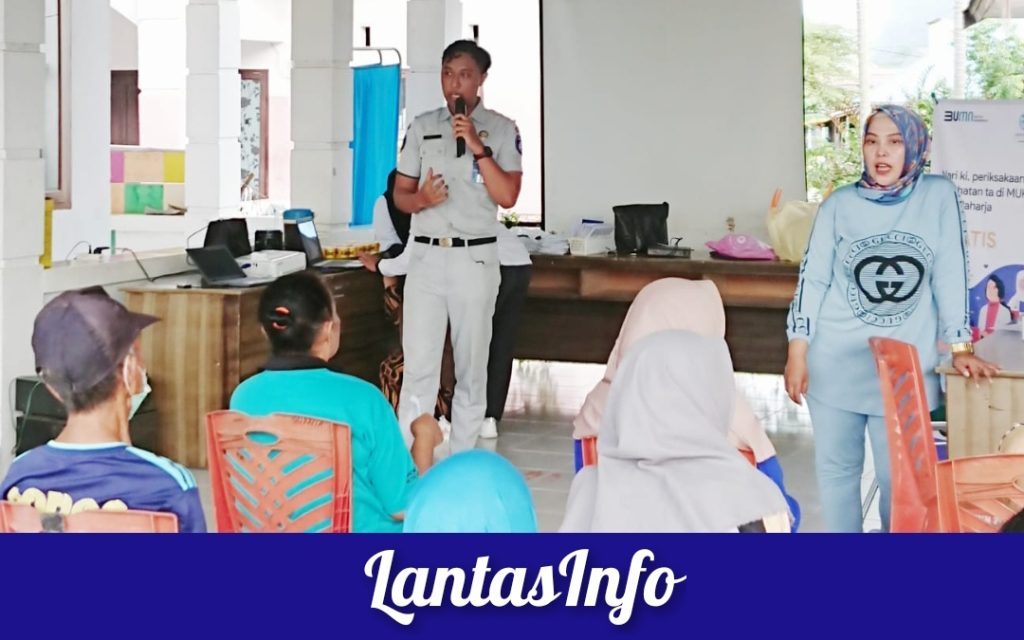 Jasa Raharja Sulsel Sosialisasikan Tata Tertib Administrasi Kendaraan Bermotor dan Keselamatan Berlalu Lintas di Kelurahan Tamamaung