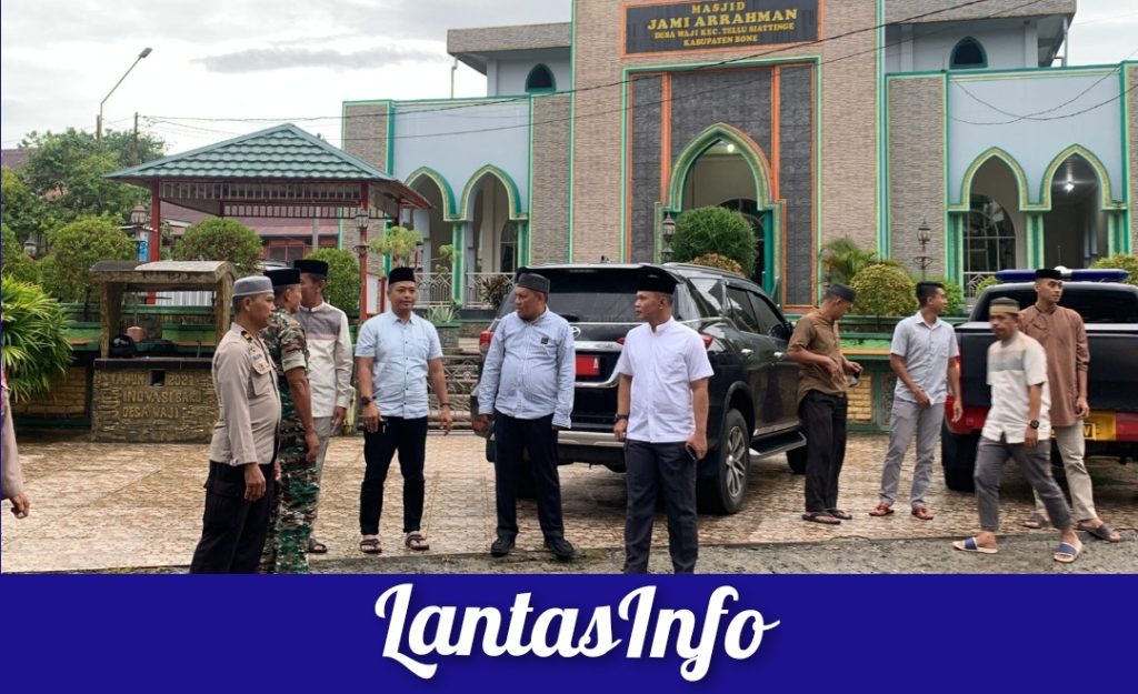 Danyon Ichsan Safari Ramadan Bersama Tim VII di Desa Waji