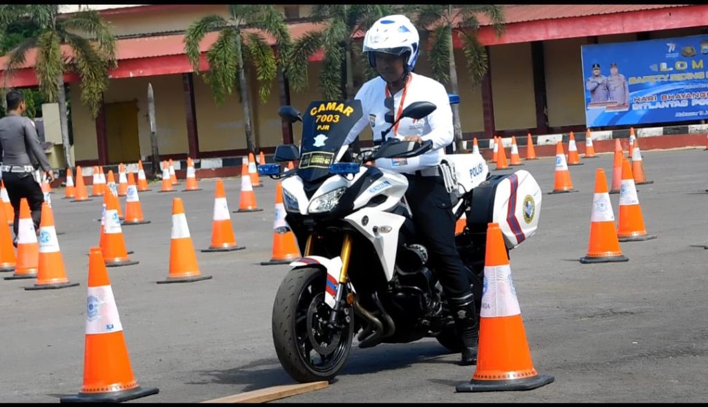 50 peserta dari Satlantas Polres Jajaran Polda Sulsel Ikuti Lomba Safety Riding dan Driving. Ini Hasilnya!
