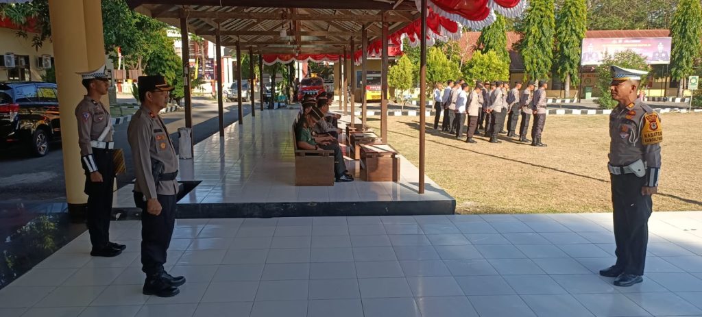 Libatkan TNI, Polres Jeneponto Tabuh Genderang Operasi Patuh Pallawa-2023