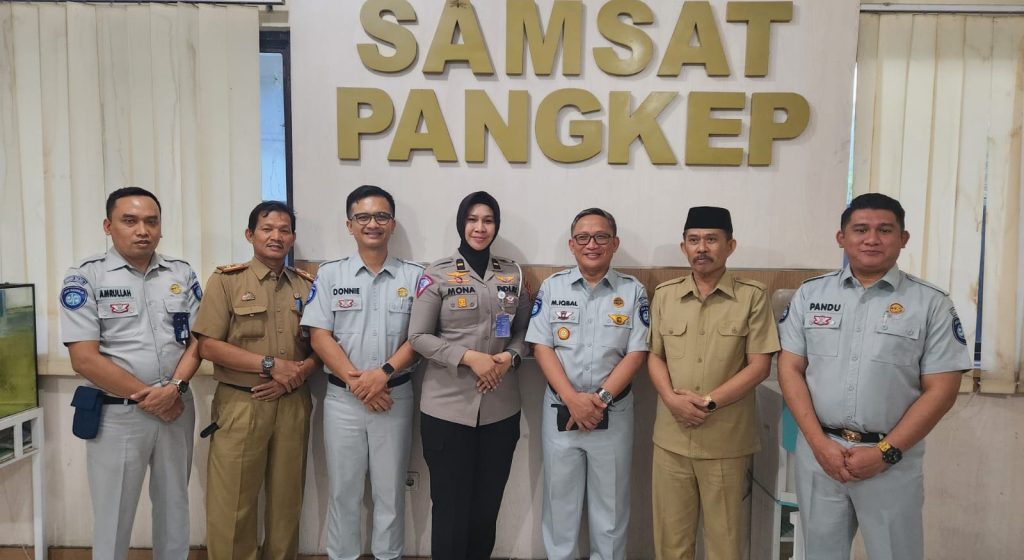 Silaturahmi dan Kooordinasi Jasa Raharja Sulsel dengan Kepala UPT Pendapatan Wilayah Pangkep