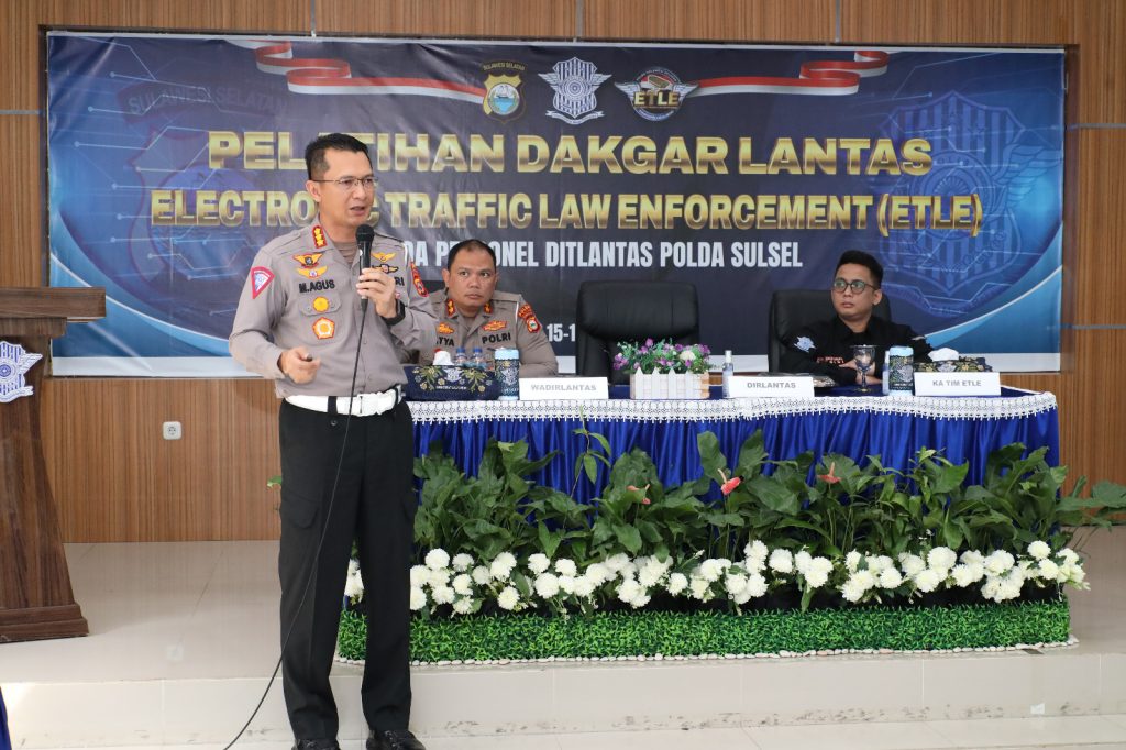 Jelang implementasi ETLE, Ditlantas Polda Sulsel Kuatkan Kompetensi Personel