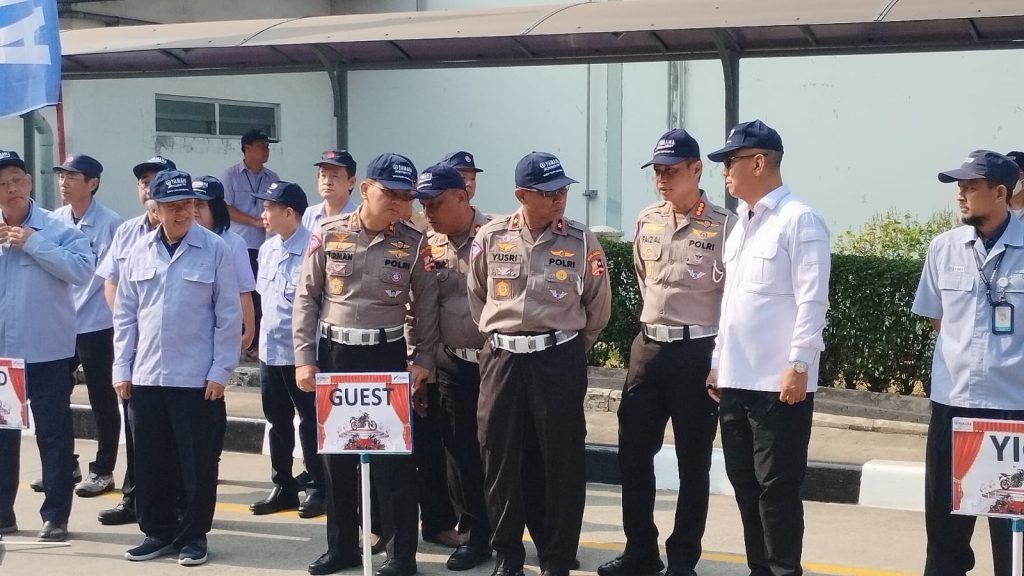 Ceremony 1st Production Yamaha Indonesia Motor Manufacturing, Yamaha Diharap Menjadi Bagian keselamatan Berkendara