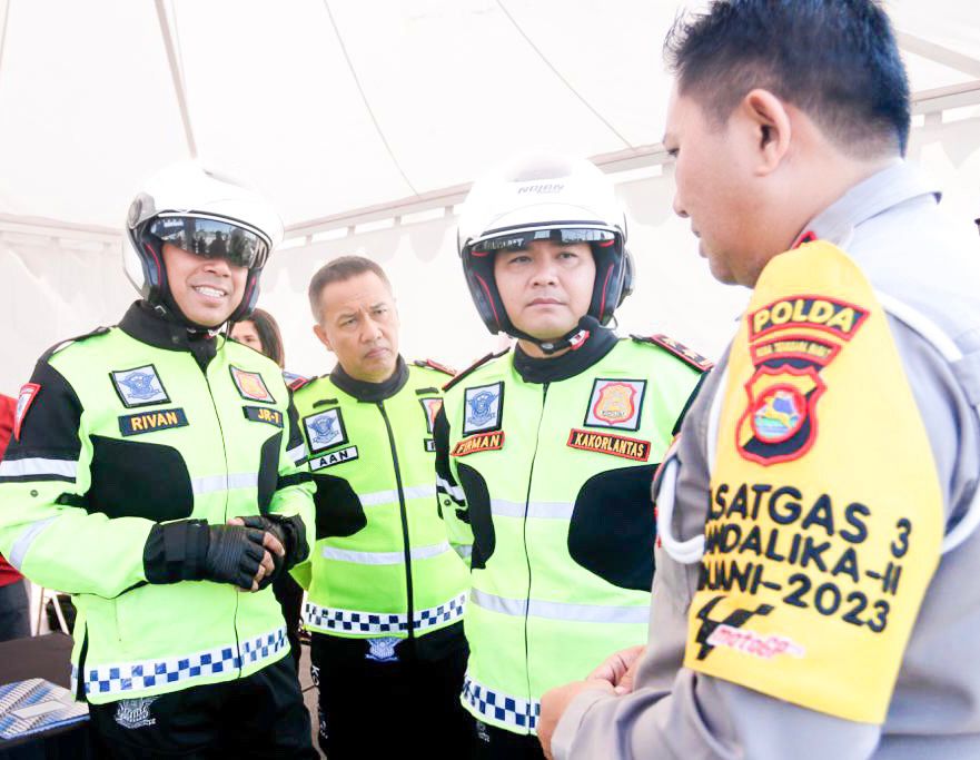 Cek Kesiapan Pengamanan dan Kelancaran Gelaran Pertamina MotoGP Mandalika, Ini yang Dilakukan Dirut PT Jasa Raharja dan Kakorlantas!