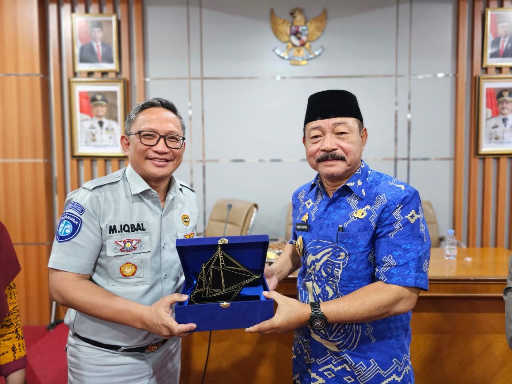 Tingkatkan Stakeholder Engagement, Jasa Raharja Cabang Sulsel Laksanakan Audiensi Bersama Wakil Bupati Gowa