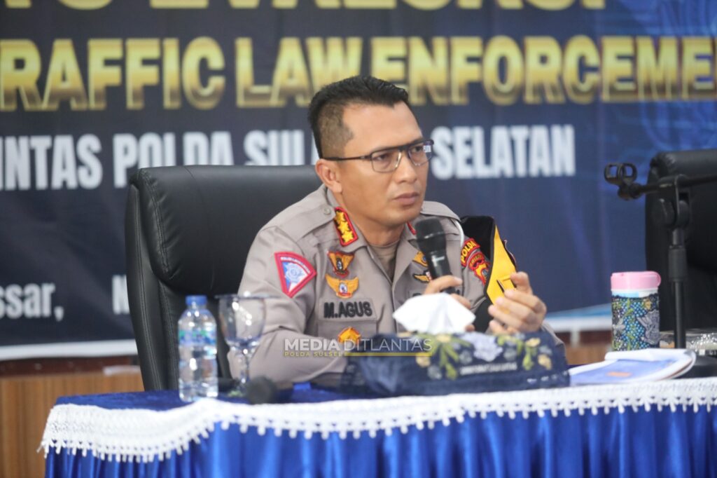 Ditlantas Polda Sulsel dan Jajaran Berburu Pelaku Aksi Freestyle di Jalan AP. Pettarani Dirlantas Polda Sulsel, KBP DR. I Made Agus Prasatya, SIK, M.Hum