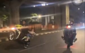 Pelaku Aksi Freestyle Dikejar Polisi