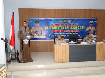 Ditlantas Polda Sulsel Siap Gelar Operasi Keselamatan Pallawa 2024. Ini Sasarannya!
