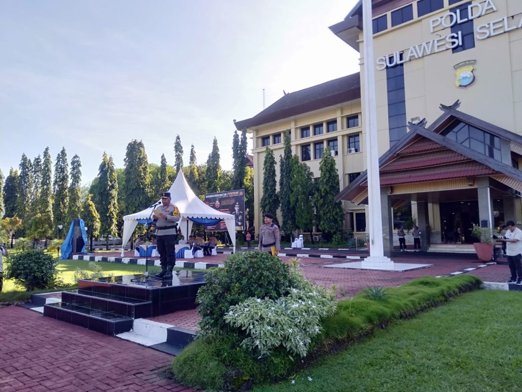 Apel Gelar Pasukan Operasi Keselamatan Pallawa-2024 dan Pencanangan Aksi Keselamatan Jalan Wakapolda Sulsel: Kedepankan Preemtif, Preventif dan Penegakan hukum