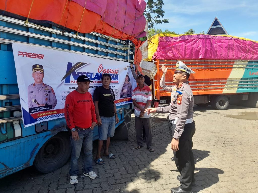 Truk ODOL Dijaring dan Diedukasi Terkait Larangan Operasional