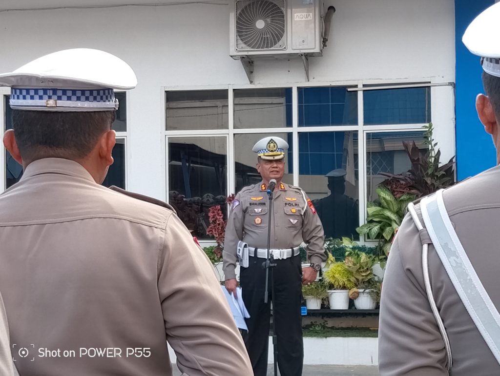Apel Pengecakan Personel: Ditlantas Polda Sulsel Bakal berangkatkan 150 Personel ke KTT WWF 10 di Bali