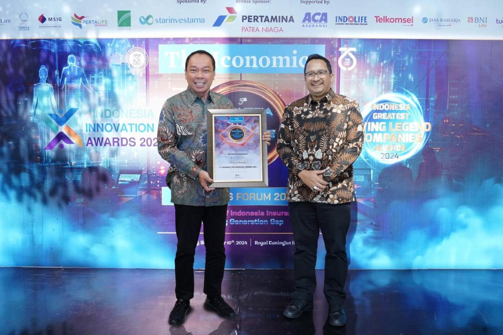 Jasa Raharja Raih Compulsory Insurance pada ajang 5th Indonesia Top Insurance Award 2024