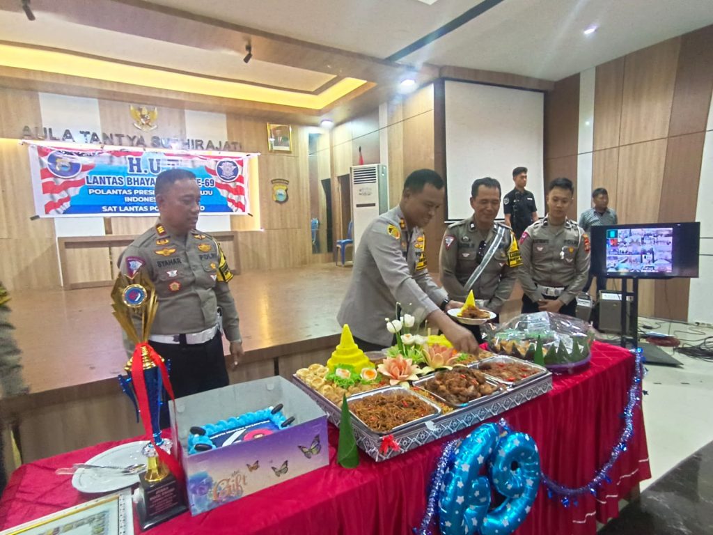Polres Palopo Gelar HUT Lantas Bhayangkara ke-69