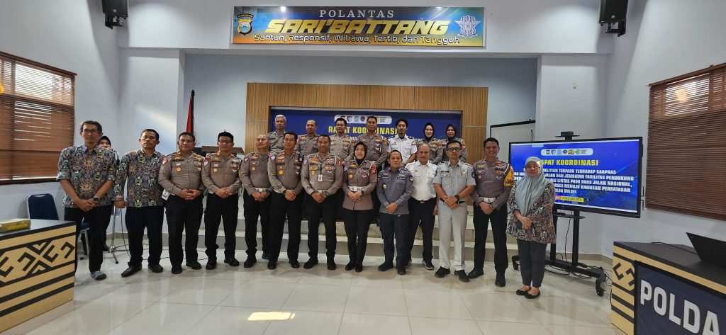 Berkomitmen Tekan Angka Laka Lantas, Jasa Raharja Sulsel Inisiasi Rapat Forum Komunikasi Lalu Lintas dan Angkutan Jalan Provinsi Sulawesi Selatan