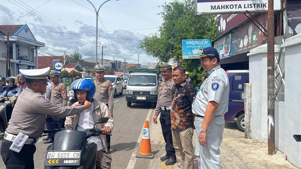 Kolaborasi Satlantas Polres Bone, Jasa Raharja dan Dishub Tingkatkan Ketertiban Lalulintas