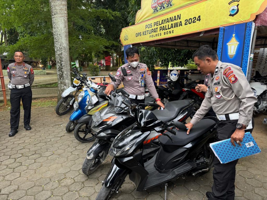 Lagi, Satlantas Polres Bone Tindak Belasan Pelanggar Lalulintas
