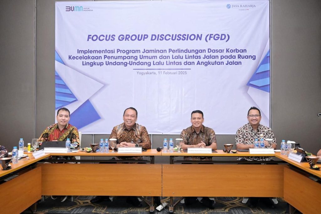 Jasa Raharja, Korlantas POLRI, dan Akademisi UGM Bahas Penguatan Jaminan Perlindungan Korban Kecelakaan Lalu Lintas