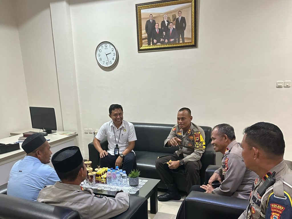 Silaturahmi dan Koordinasi Jasa Raharja Palopo dengan Kapolres Palopo