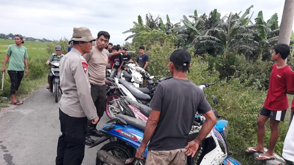Di Balik Patroli Dialogis Polsek Pa’jukukang Amankan 18 Sepeda Motor Balap Liar
