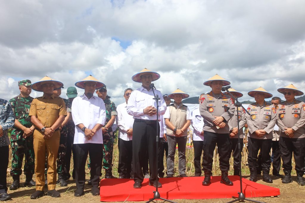 Panen Jagung di Bone, Kapolri dan Mentan RI Tanam Optimisme Swasembada Pangan