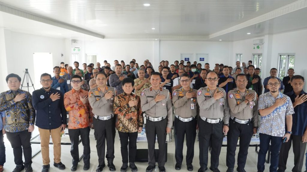 Korlantas Polri Gelar Pelatihan Pengemudi Truk