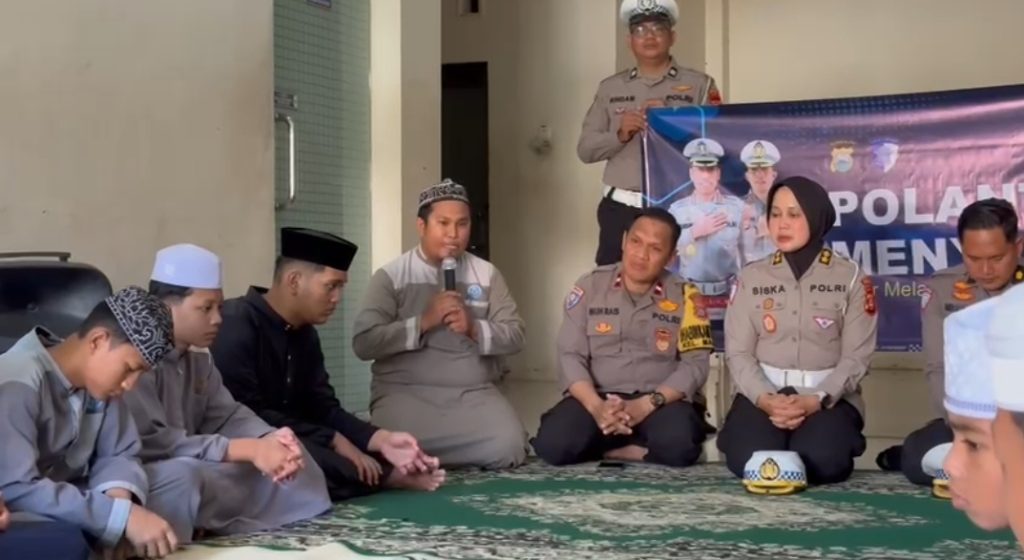 Sambut HUT Lalulintas Bhayangkara ke-70, Ditlantas Polda Sulsel Berbagi dengan Anak Panti dan Tahfidz Qur’an