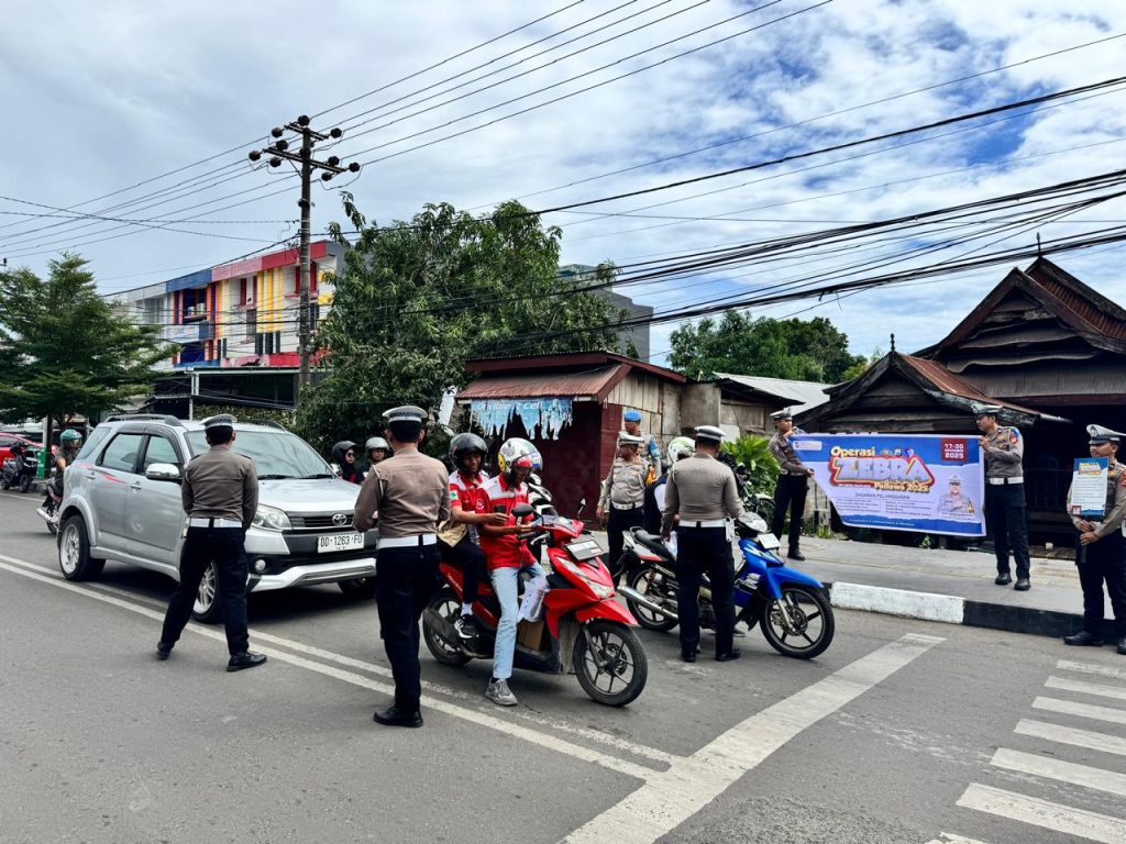 Sepekan Operasi Zebra Pallawa 2025: Lakalantas Turun 43 Persen