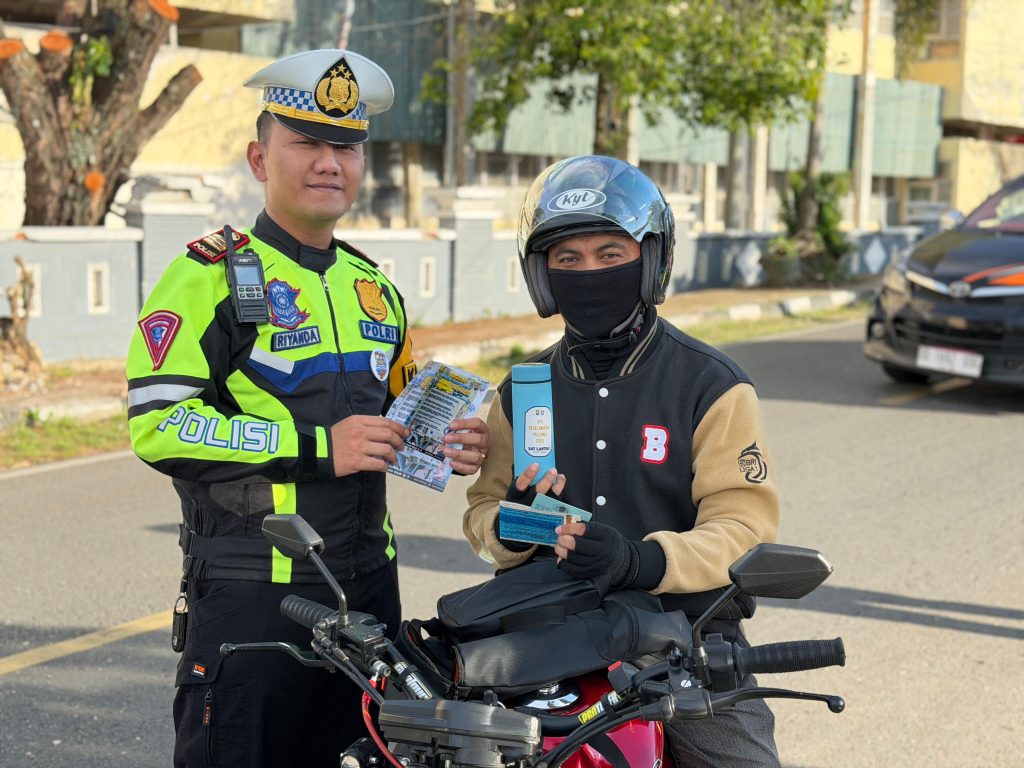 Hari ke 6 Operasi Keselamatan Pallawa 2026, Satlantas Polres Wajo Layangkan 45 Blangko Teguran ke Pengendara