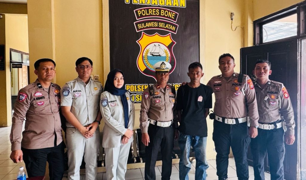 Satlantas Polres Bone Temukan Motor Curian Saat Uji Kendaraan
