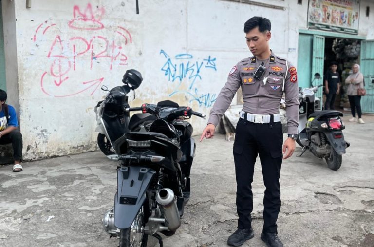 Satlantas Polres Bone “Sikat” Knalpot Brong Jelang Operasi Patuh 2026