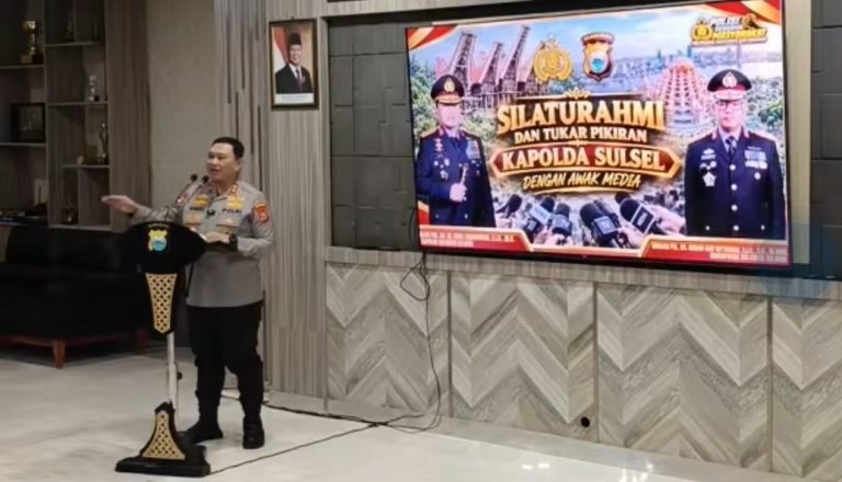 Tingkatkan Sinergi dengan Media, Kapolda Sulsel: Siap Tampung Kritik!
